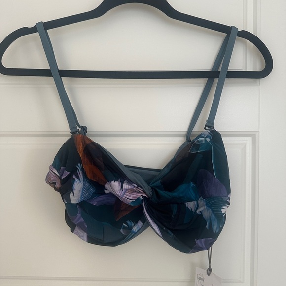 Blue and Purple Women’s Everyday Sunday Swim Top - Picture 1 of 4